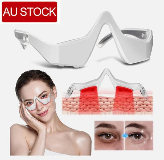 Red Light Under Eye Glasses
